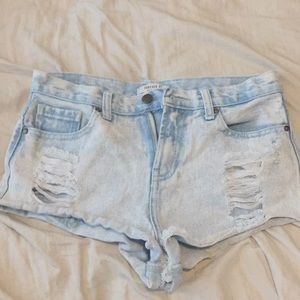 Forever 21 denim shorts